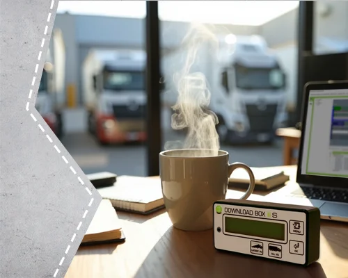 Zařízení pro stahování dat z tachografů